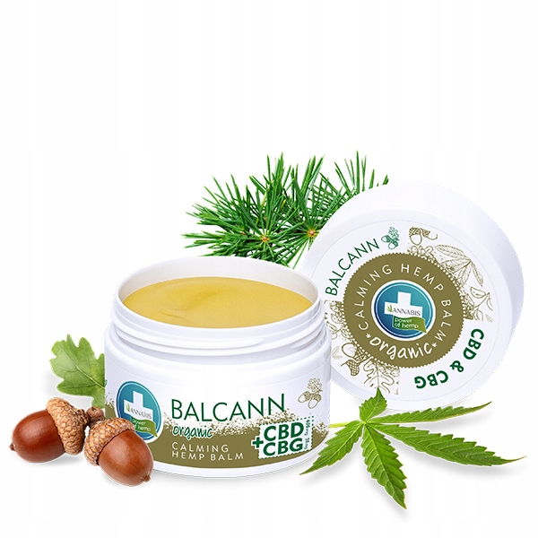 Balcann Maść Konopna z korą dębu i CBD+CBG 50ml