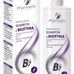 Szampon wzmacniający Pharmazis z biotyną z ekstraktem skrzypu polnego 400ml – zdjęcie 2