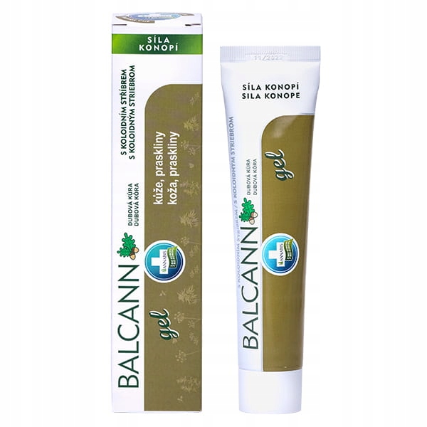 Żel konopny Balcann z korą dębu 75ml