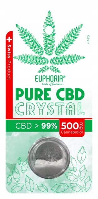Izolat CBD > 99% Pure CBD 500 mg