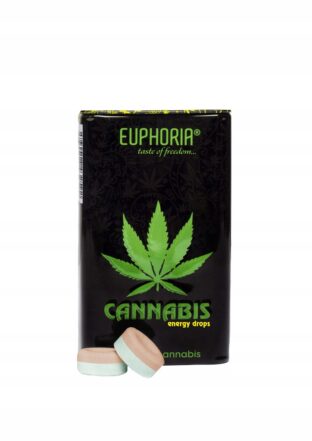 Dropsy konopno-cytrynowe z tauryną Euphoria 25 g