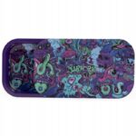 Duża tacka metalowa z magnetyczną przykrywką do CBD Euphoria Psychedelic – zdjęcie 2