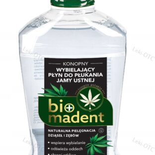 Wybielający płyn do płukania jamy ustnej Bio Madent 500 ml