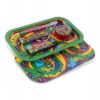 Euphoria Gift BOX Vibrant Zestaw dla palacza (tacka, grinder, 2xbletki)