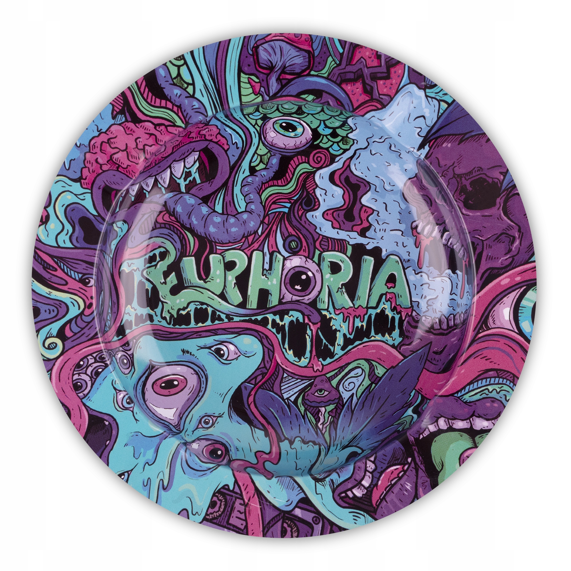 Popielniczka metalowa Euphoria Psychedelic Metal Ashtray