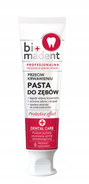 BIO MADENT profesjonalna pasta do zębów PRZECIW KRWAWIENIU