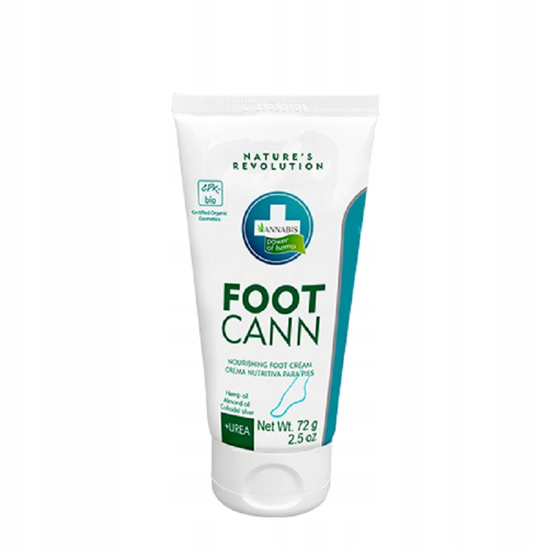 Krem organiczny do stóp Footcann 75ml Annabis