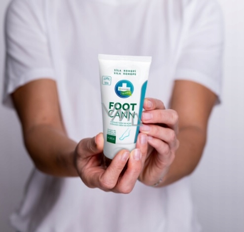 Krem organiczny do stóp Footcann 75ml Annabis