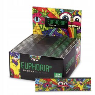 Bibułki Bletki Euphoria Kingsize Slim Vibrant, 32 sztuki