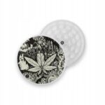 Młynek kraszer grinder akrylowy Euphoria Mystical 3-częściowy do suszu