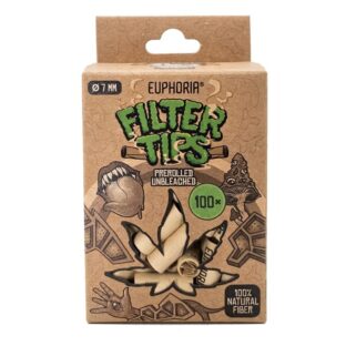 Filterki niebielone Euphoria Prerolled Filter Tips 100 szt.